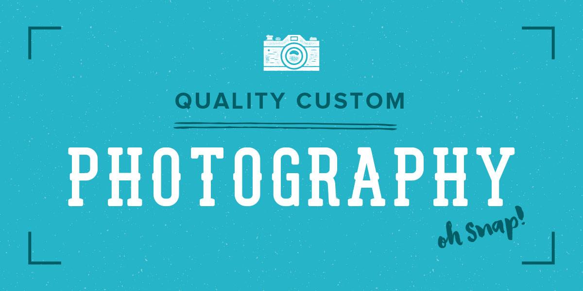 photography in website design